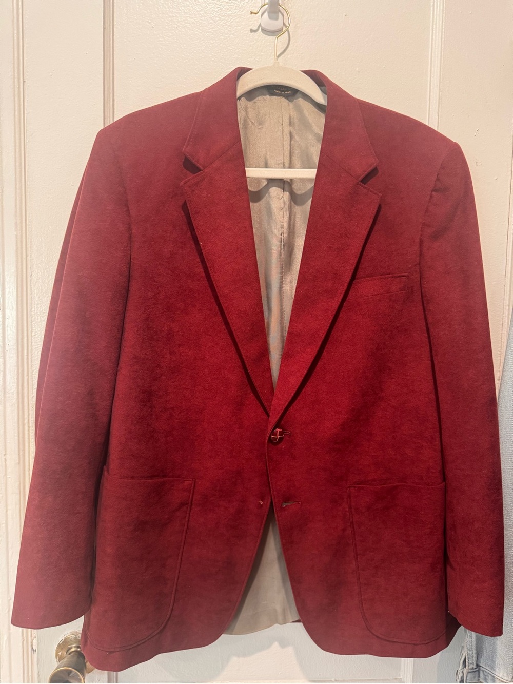 McGregor Red Suede Sport Coat